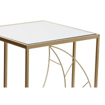 Jeu de 2 tables DKD Home Decor Doré 37 x 37 x 65 cm