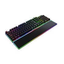 Gaming Tastatur Newskill Gungnyr Pro Schwarz LED RGB Qwerty Spanisch