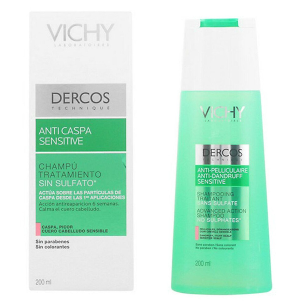 Anti-Schuppen Shampoo Dercos Vichy (200 m) Haar mit schuppen