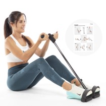 Élastiques de musculation multi-usages avec guide d’exercices Tensport InnovaGoods