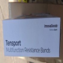 Multifunction Resistance Elastic Bands with Exercise Guide Tensport InnovaGoods