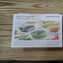 Manual mini chopper with pull cord Spinop InnovaGoods