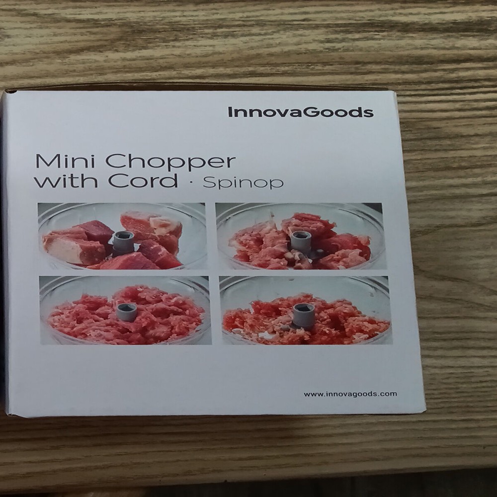 Manueller Mini-Zerkleinerer mit Seilzug Spinop InnovaGoods