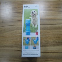 2-in-1 bottle with water and food containers for pets Pettap InnovaGoods