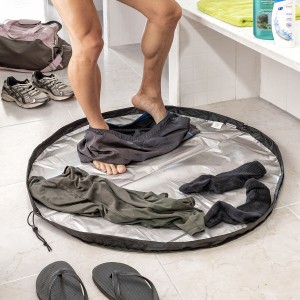 Sac tapis de sol imperméable pour les vestiaires2 en 1 Gymbag InnovaGoods