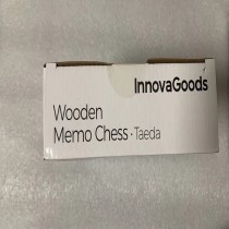 Memory-Schach aus Holz Taeda InnovaGoods 26 Stücke