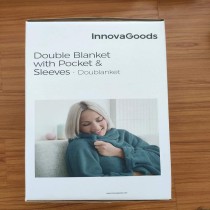 Couverture à Manche Double avec Poche Centrale Doublanket InnovaGoods