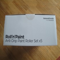 Ensemble de rouleaux de peinture anti-goutte rechargeables Roll'n'paint InnovaGoods 5 Pièces