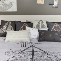 Housse de Couette Harry Potter Deathly Hallows Legend Multicouleur 175 Fils 240 x 220 cm Gran lit 2 persones