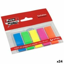 Notes Adhésives Fixo 25 Volets 13 x 43 mm (24 Unités)