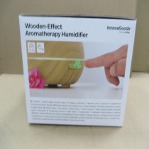 Aroma Diffuser Humidifier with Multicolour LED Wooden-Effect InnovaGoods