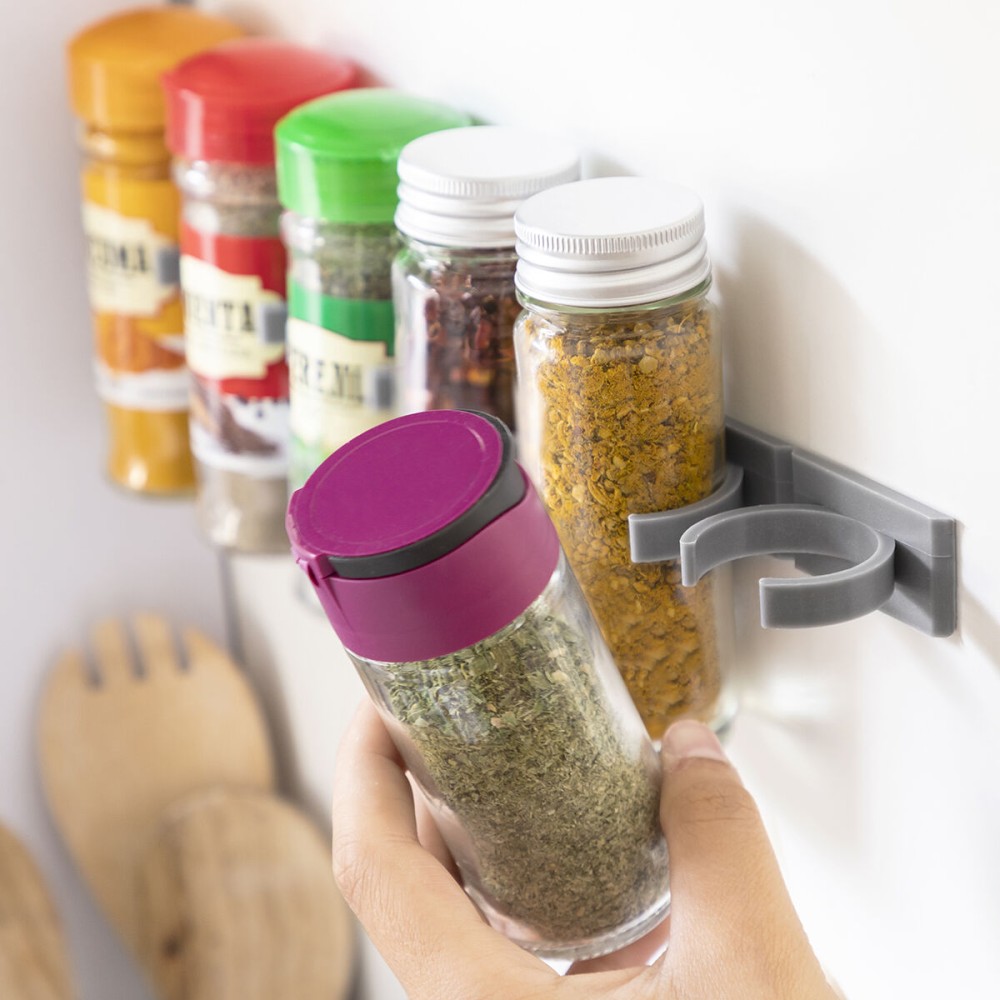 Adhesive and Divisible Spice Organiser Jarlock x20 InnovaGoods