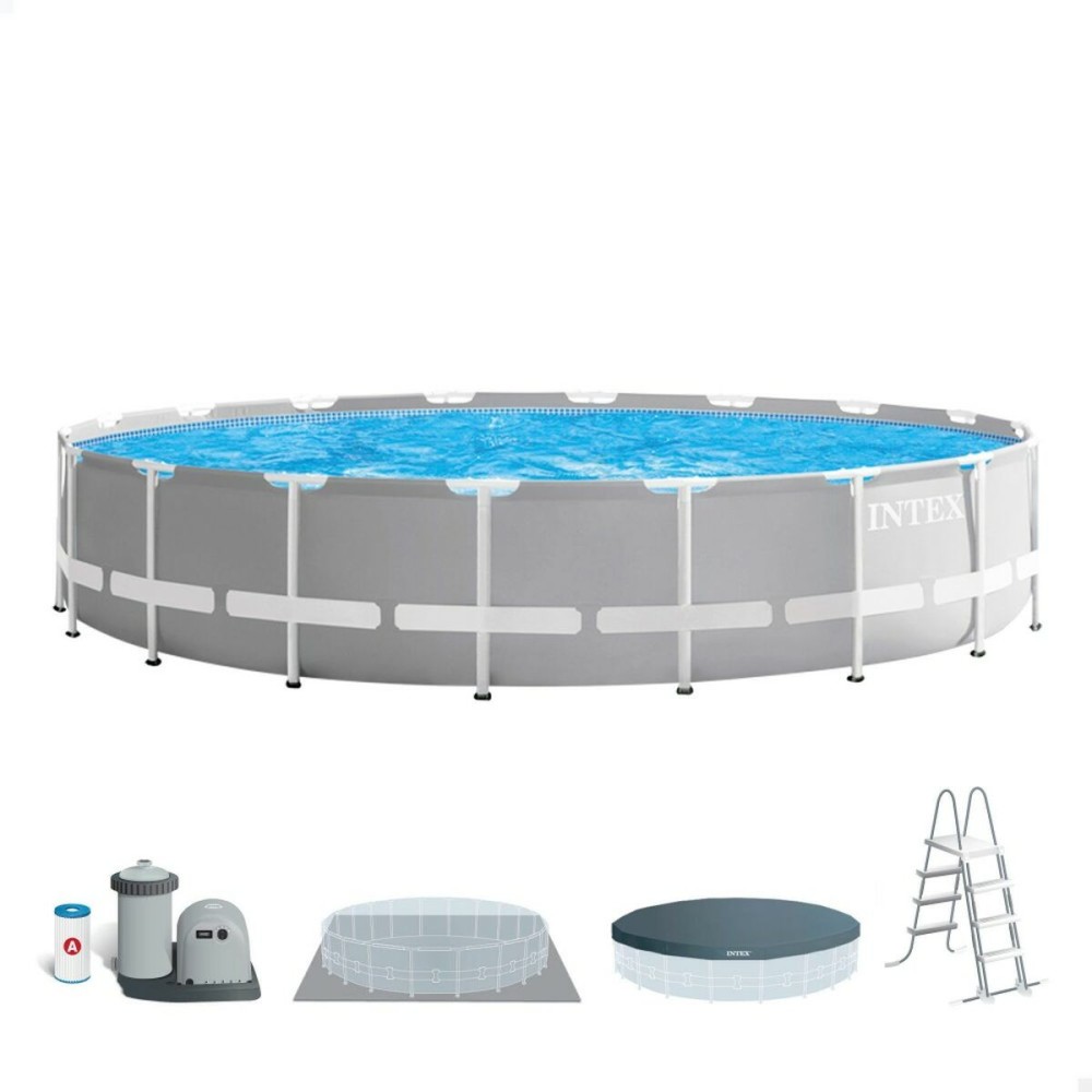 Detachable Pool Intex 26756NP 610 x 132 x 610 cm