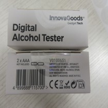 Digital alcohol tester InnovaGoods