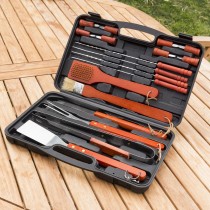 Barbecue Case Barbecase InnovaGoods 18 Pieces