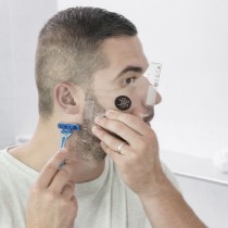 Hipster Barber Bartschablone InnovaGoods