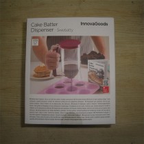 Cake Batter Dispenser with Recipe Box InnovaGoods