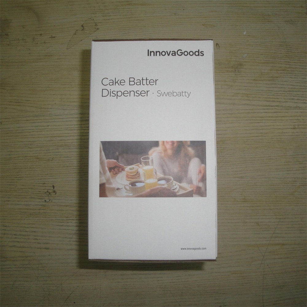 Carafe Distributrice de Pâte à Pâtisserie avec Livre de Recettes InnovaGoods