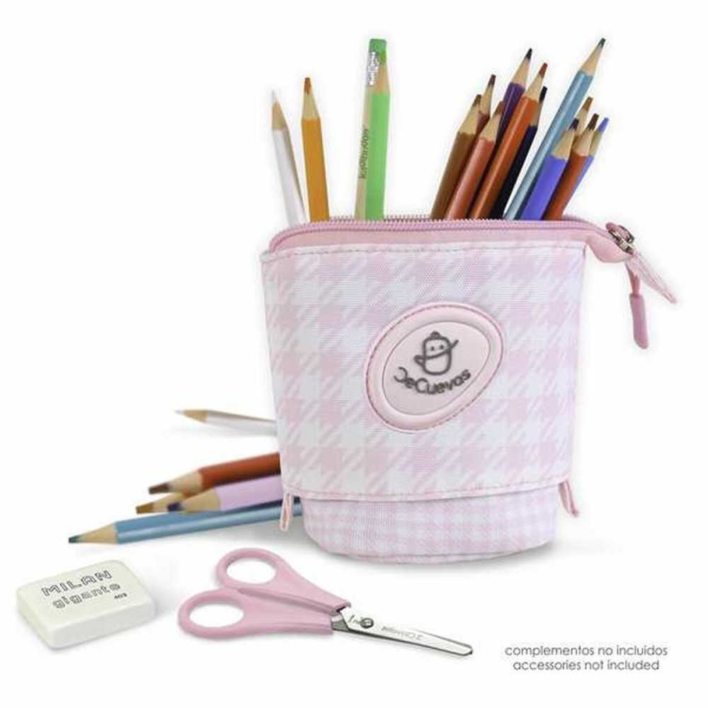 Pencil Case Decuevas Niza Pink 18 x 7 x 8 cm Convertible