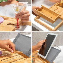 Extendable Bamboo Bath Tray Trayth InnovaGoods