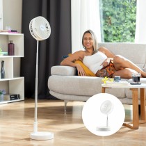 Faltbarer wiederaufladbarer 3-in-1-Ventilator Fandle InnovaGoods Ø7,7'' 7200 mAh