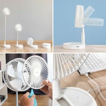 3 in 1 Foldable Rechargeable Fan Fandle InnovaGoods Ø7,7'' 7200 mAh