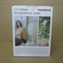 Ventilateur Rechargeable Pliable 3 en 1 Fandle InnovaGoods Ø7,7'' 7200 mAh