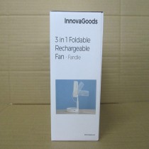 Ventilateur Rechargeable Pliable 3 en 1 Fandle InnovaGoods Ø7,7'' 7200 mAh