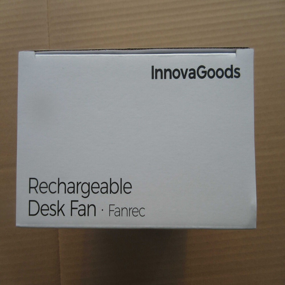 Rechargeable Desk Fan Fanrec InnovaGoods Ø5,4'' 3600 mAh / 13,3 W