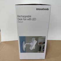 Tischventilator mit Akku und LED FanLed InnovaGoods Ø6,6'' 4000 mAh