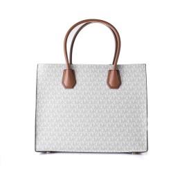 Sac-à-main Femme Michael Kors MERCER Gris 32 x 26 x 14 cm