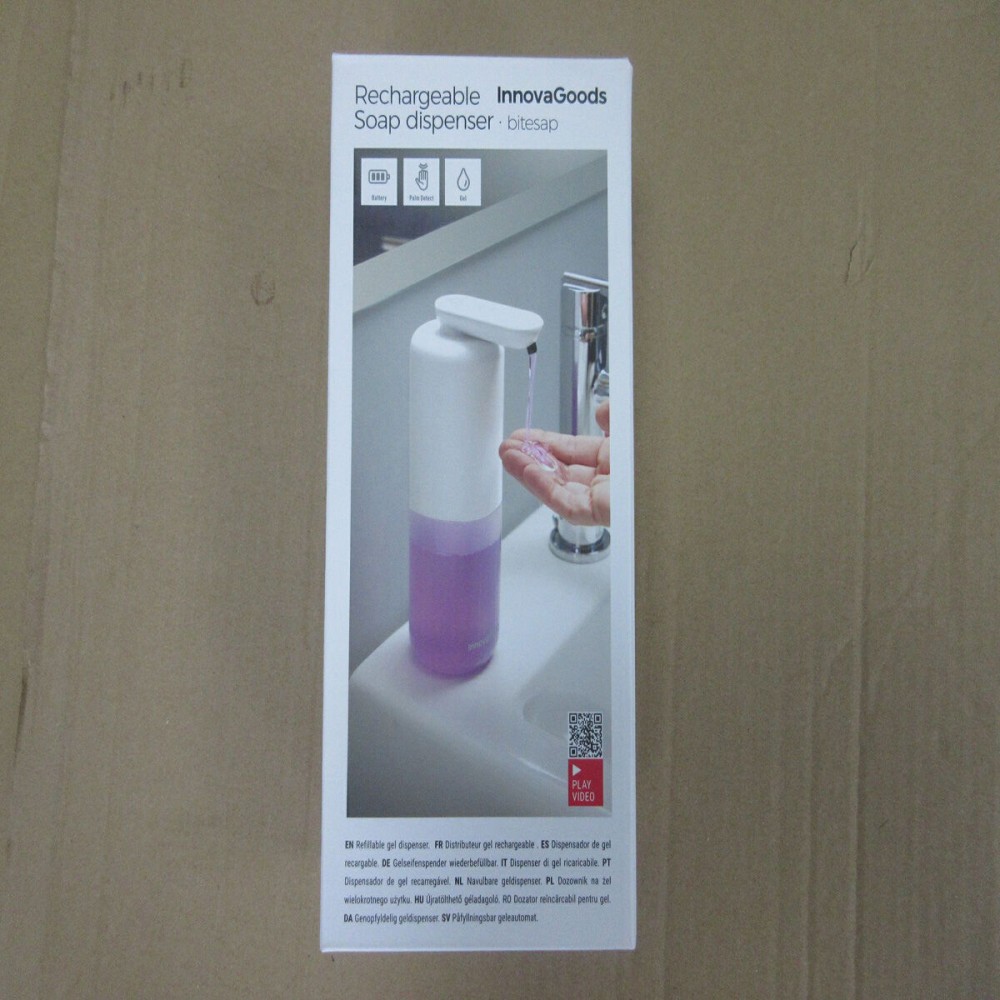 Rechargeable Automatic Liquid Soap Dispenser Bitesap InnovaGoods