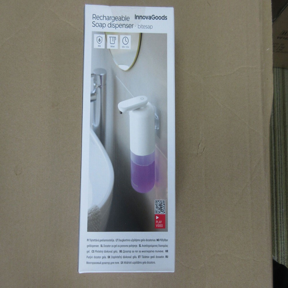 Rechargeable Automatic Liquid Soap Dispenser Bitesap InnovaGoods