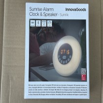 Réveil matin rechargeable avec enceinte Sunrilk InnovaGoods