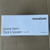 Réveil matin rechargeable avec enceinte Sunrilk InnovaGoods