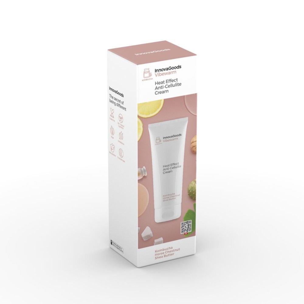 Crème Anti-cellulite à Effet Chaud Kombucha Vibewarm InnovaGoods 200 ml