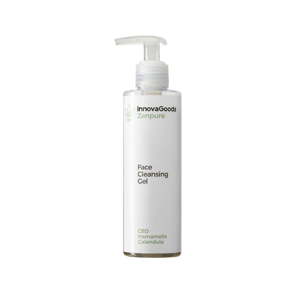 Gel nettoyant visage CBD Zenpure InnovaGoods 200 ml