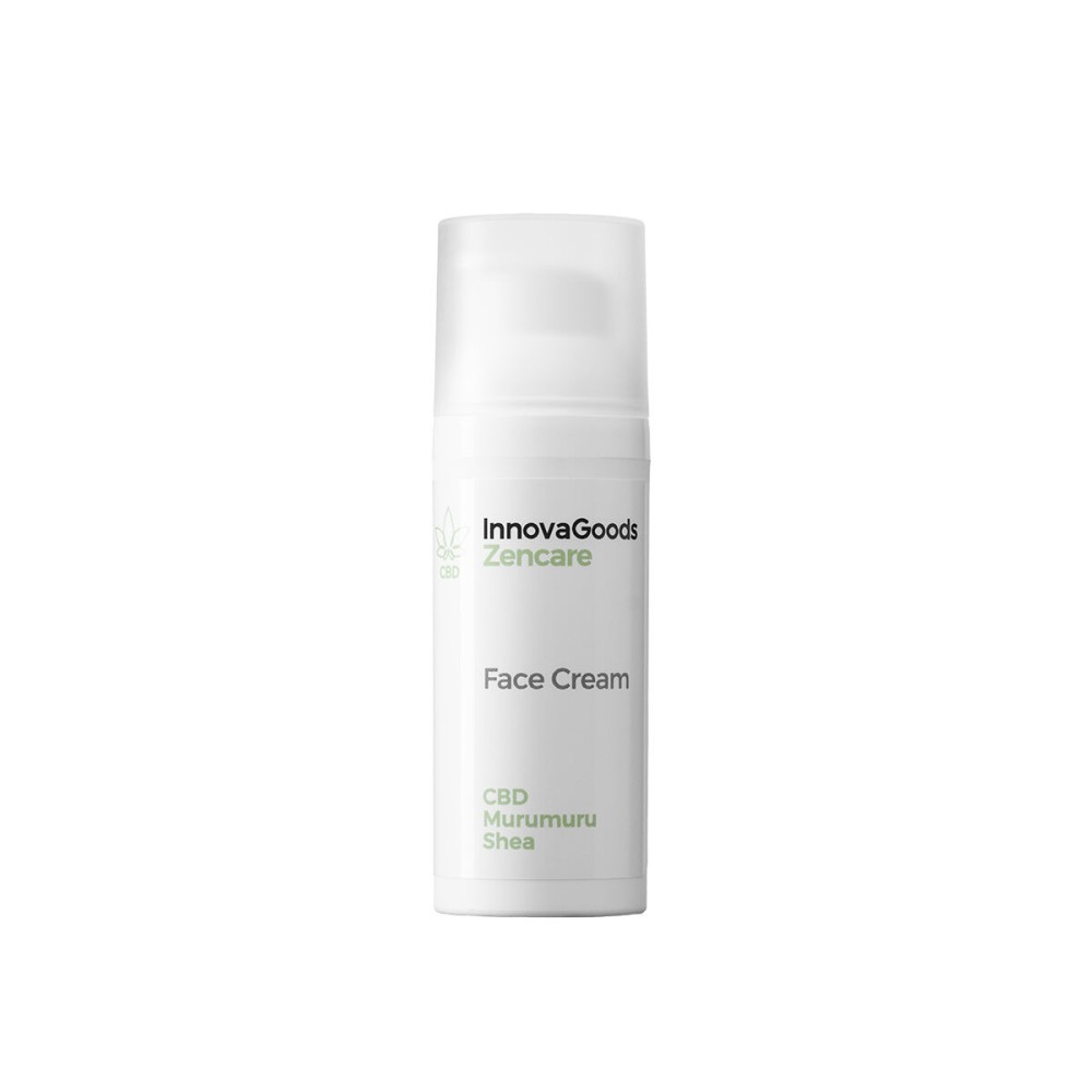 Crème Hydratante pour le Visage CBD Zencare InnovaGoods 50 ml