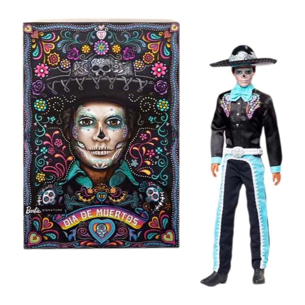 Figure Mattel Ken Day of the dead