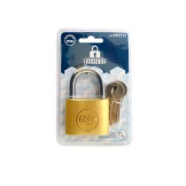 Key padlock EDM 85210 Brass Bow 50 x 30 mm