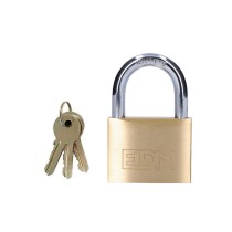 Key padlock EDM 85211 Brass 60 x 36 mm