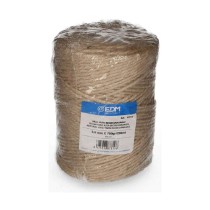 Bobine de fil EDM 87819 Naturel Élastique Biodégradable Fibre naturelle