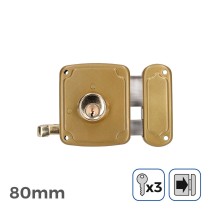 Lock EDM 85261 Steel 80 x 94 mm To put on top of