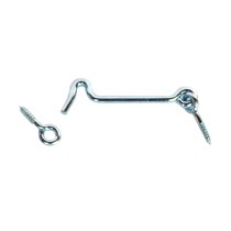 Door latch EDM 85564 Zinc Double 50 mm Screw Eyes (50 Units)