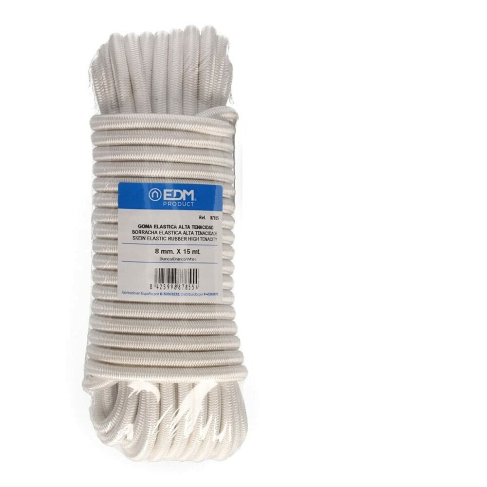 Skein of cable EDM 87855 White Rubber 15 m