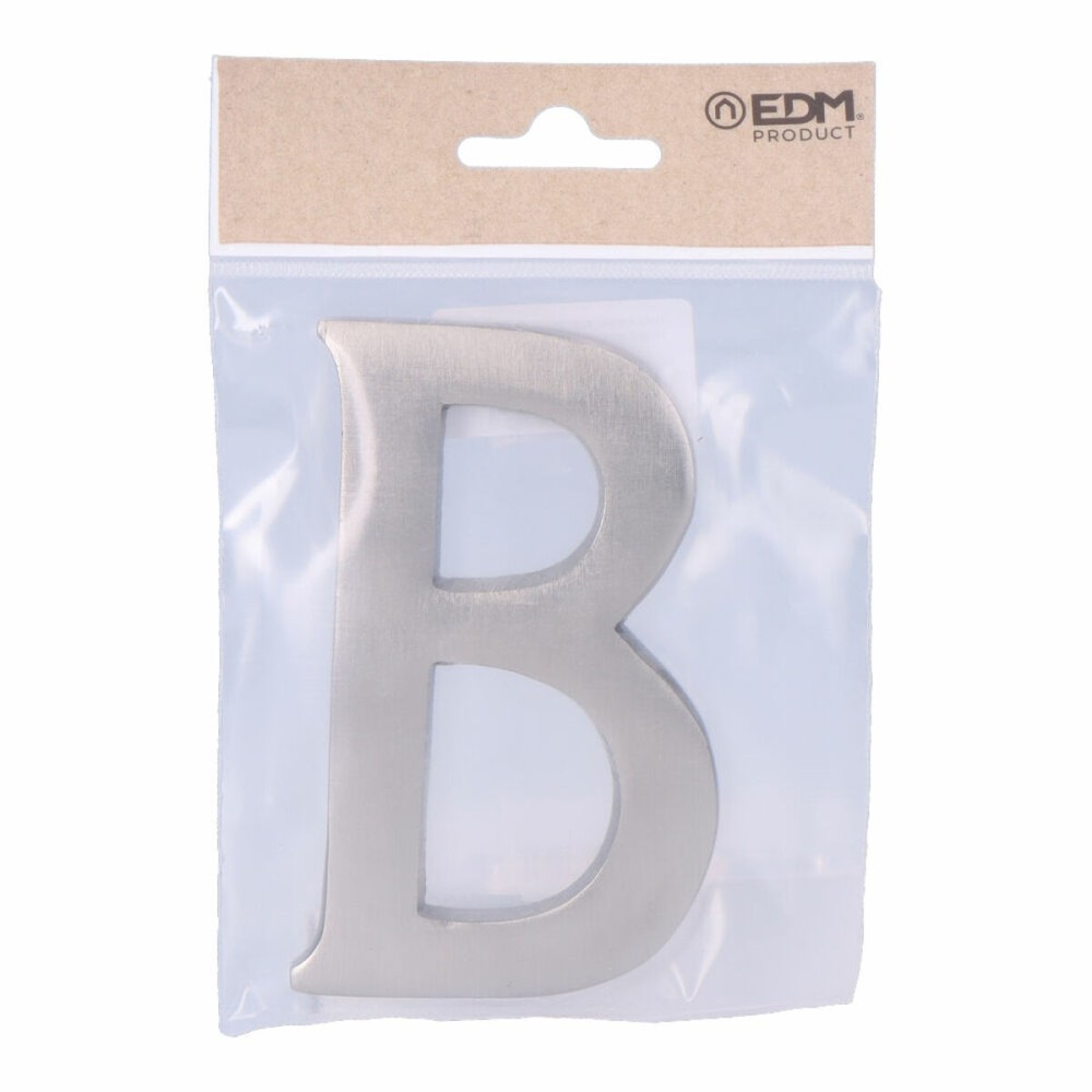 Letter EDM 85626 B Nickel silver 10 cm