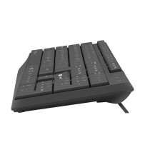 clavier et souris Natec NZB-1989 Noir QWERTY Qwerty US