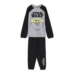 Pyjama Enfant The Mandalorian Gris