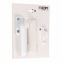 Manivelle EDM 85456 6801 Blanc Aluminium Gauche Fermeture à pression