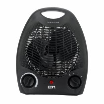 Portable Mini Electric Heater EDM 07220 Black 1000 - 2000 W